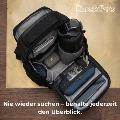 RackPro – Smart Gym Organizer für Flasche, Handy & Zubehör