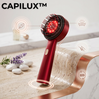Capilux™ Massagebürste - All-in-One Lösung für Haar & Kopfhaut
